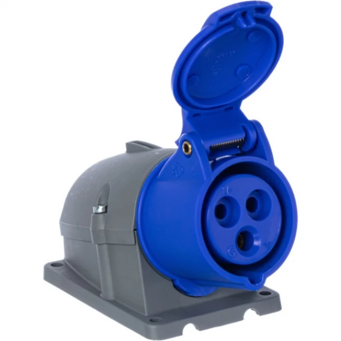 Розетка ABB EASY&SAFE 16А 2P+E IP44 для монтажа на поверхность 2CMA193098R1000 Розетка ABB EASY&SAFE 16А 2P+E IP44 для монтажа на поверхность 2CMA193098R1000
