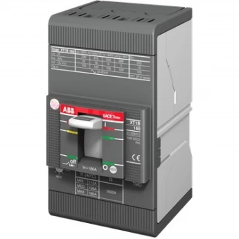 Выключатель автоматический ABB 3п XT1B 160 TMD 63-630 3p F F